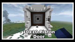 10x10 Piston Door in Mini Block Craft screenshot 5