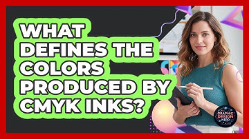 What Defines The Colors Produced By CMYK Inks?