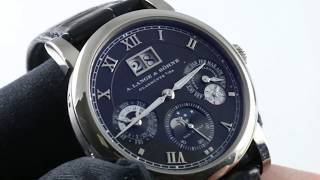 A. Lange & Sohne Langematik Perpetual 310.026E Luxury Watch Review