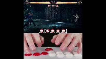 Using Jump to cancel backdashes #HitBox #HowToHitBox #Leverless #TEKKEN #Tekken8 #SOCD