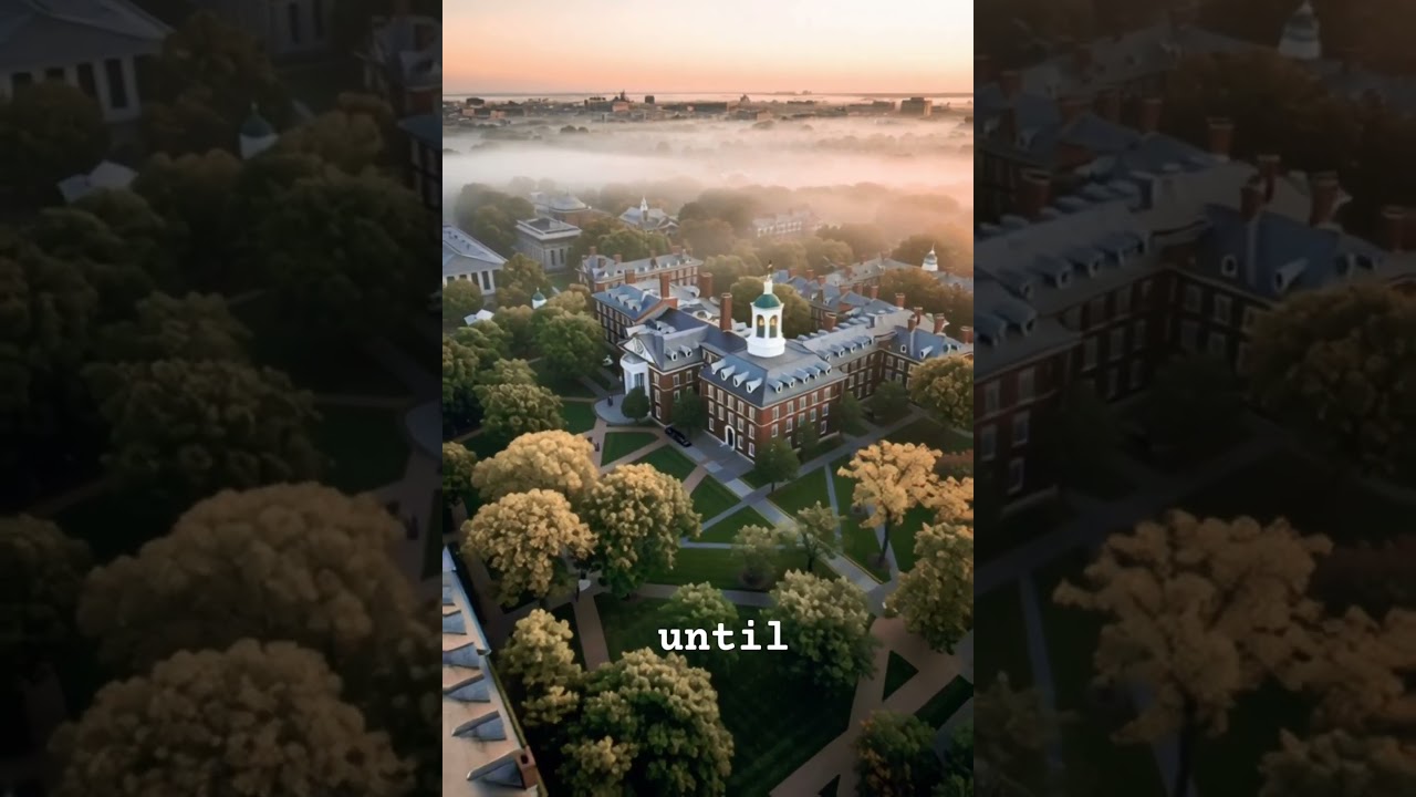 Harvard was teaching before math caught up.