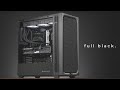 Aesthetic &amp; All Black Gaming PC Build | TRYX Flova F50