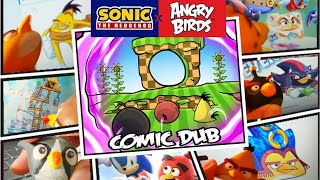 Sonic X Angry Birds Crossover Comic Dub + Short