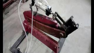 Pneumatic Sheet Cutting Machine (latest Project 2020)