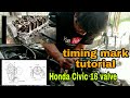 Top over hauling and timing tutorial Honda Civic 16 valve part 1
