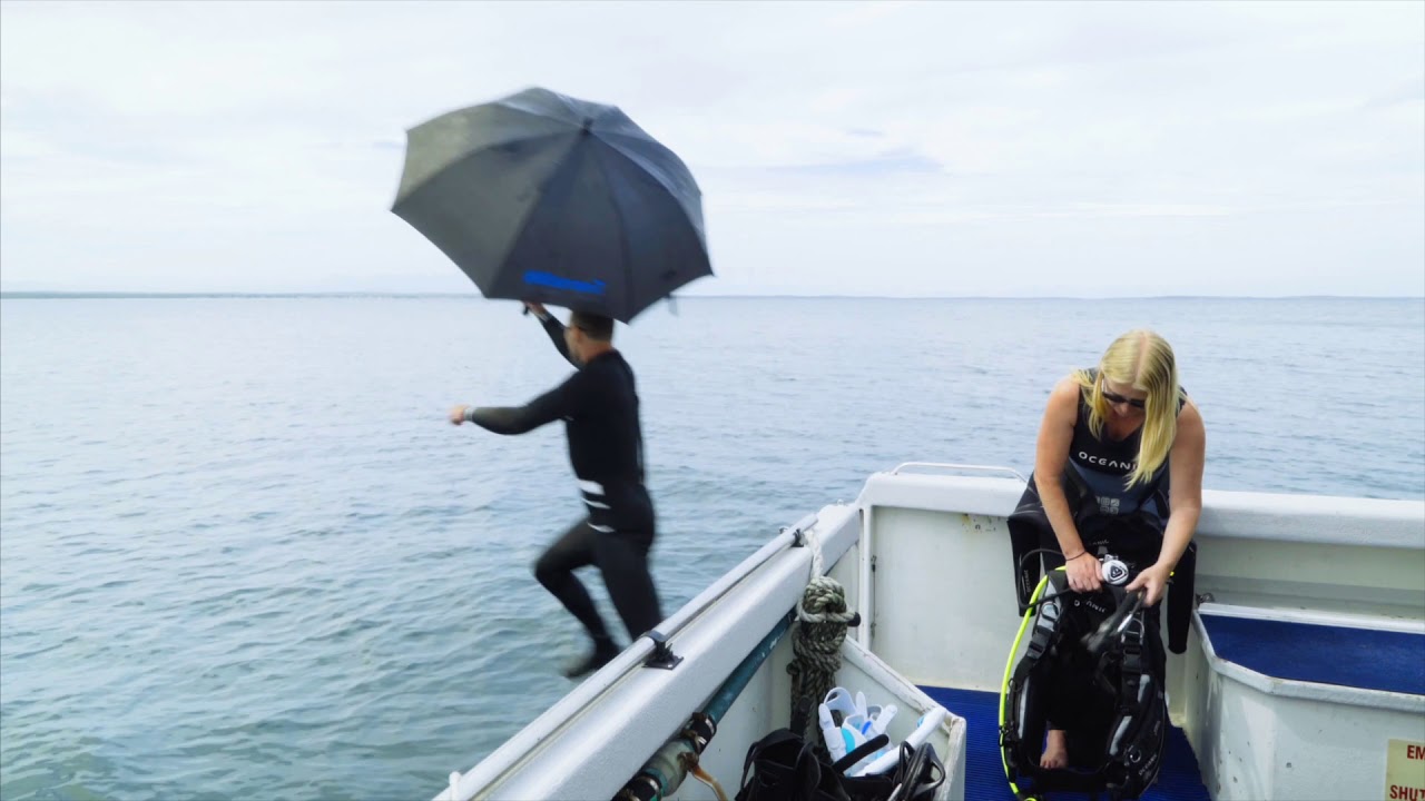 WarranT Ad for Australian Underwater Products SCUBA diving gear