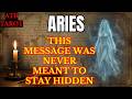 ARIES: PSYCHOGRAPHY: a deceased relative reveals who has been hiding the truth from you! it ends now