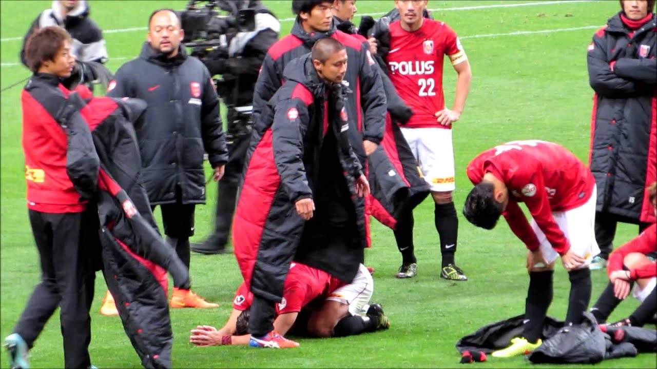 浦和レッズvs名古屋グランパス　試合終了　第34節