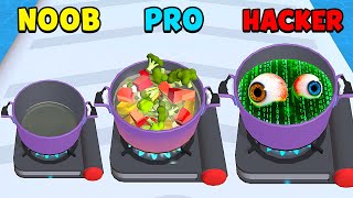 NOOB vs PRO vs HACKER - Boil Run