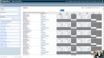 IH Progressbook: Year End Grades Entry