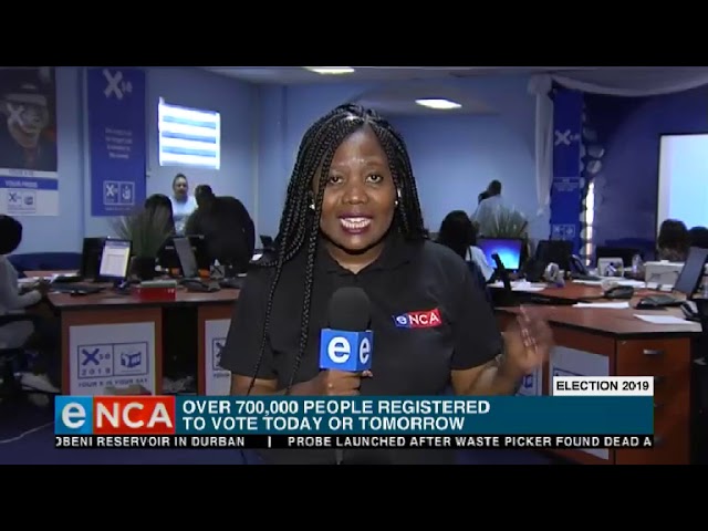 The first day of special voting