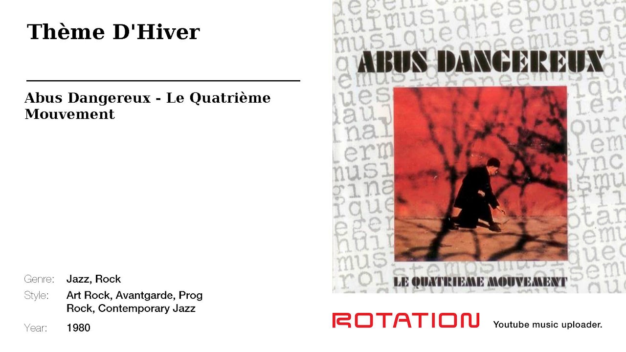 Abus Dangereux - Thème D'Hiver electronics