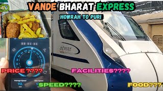 Howrah To Puri by train | Vande Bharat Express | 22895 | Trip Report