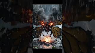 Yellow Butterfly Drone Struck By Lightning During Storm Epic Crash In The Forest