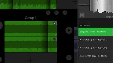 Recording a Performance - Group the Loop