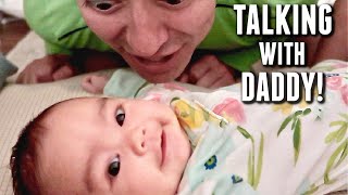 Leah Talks with Daddy! - itsjudyslife