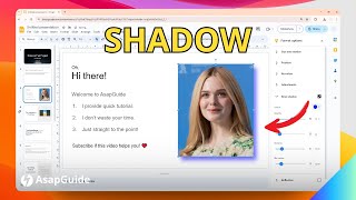 How to Add a Drop Shadow to a Picture in Google Slides