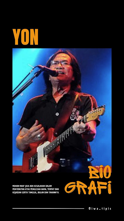 BIOGRAPHY OF YON KOESWOYO | INDONESIAN MUSICIANS #shorts