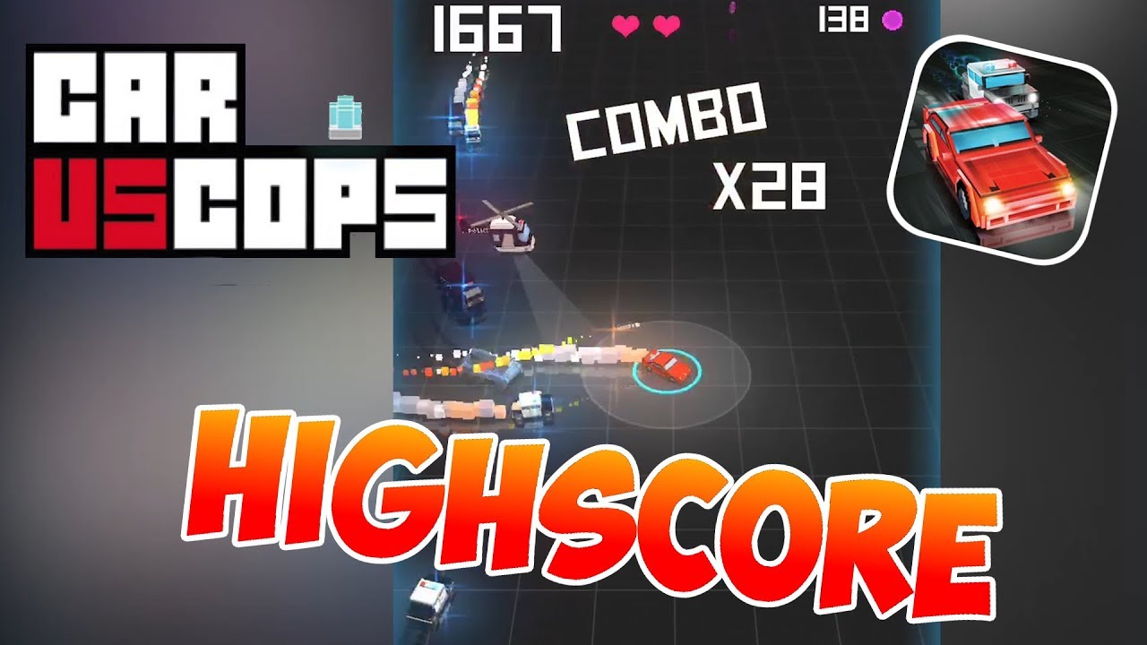 Car vs Cops Gameplay Part 1 First Record (45 x