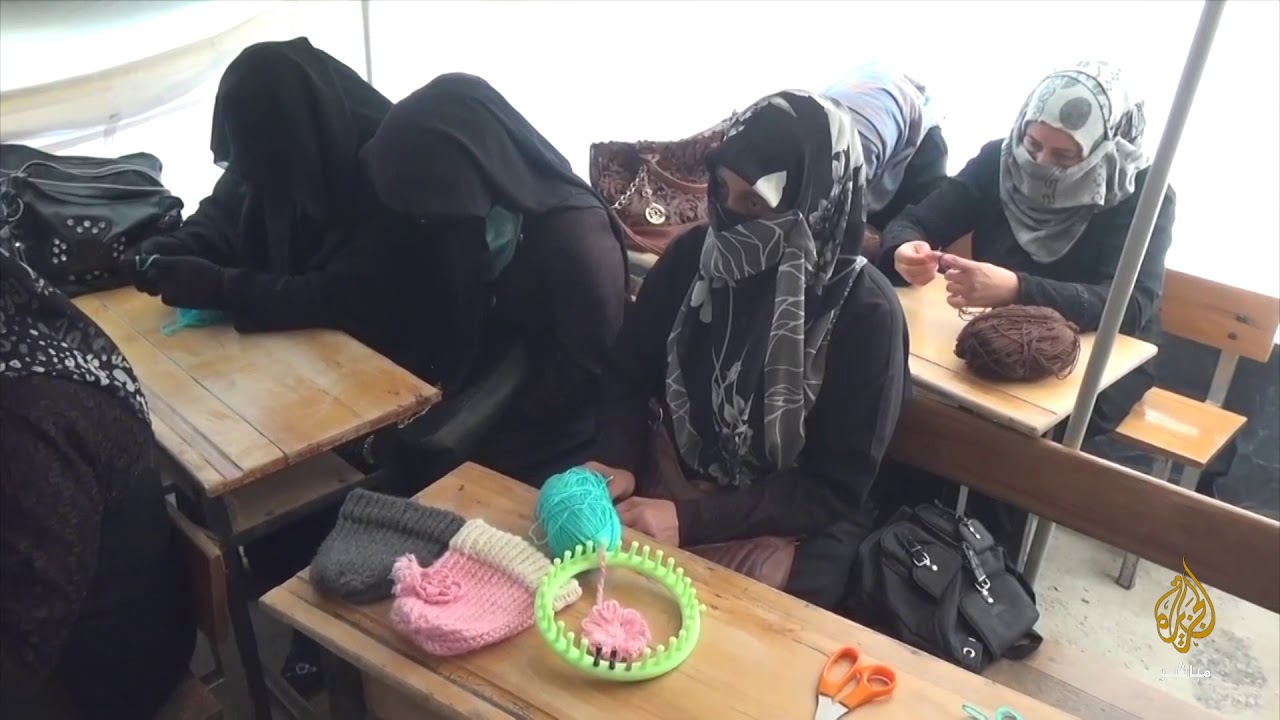 جولة في مركز لتعليم الخياطة للأرامل بدعم من منظمة ihh التركية