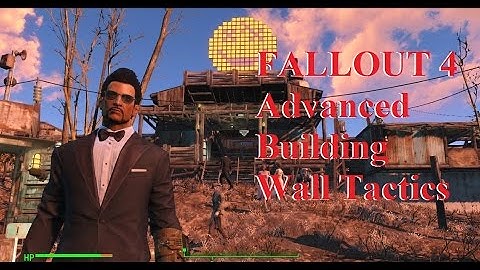 Fallout 4 Advanced Building Wall Tactics