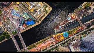 Tokyo Japan Aerial Drone