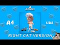 А4 - Kids 😻(Right Cat Version)😹 Кошачий Remix + Субтитры