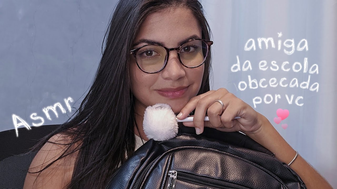 ASMR ROLEPLAY amiga da escola obcecada por você (com tapping e gatilhos diferentes) 📚💤