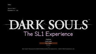 Dark Souls Remastered: The Soul Level 1 Experience