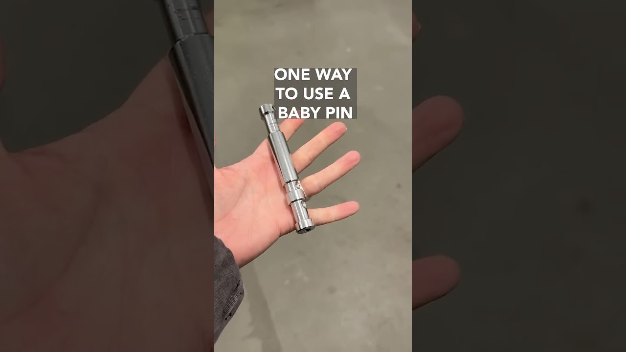 One way to use a baby pin by 