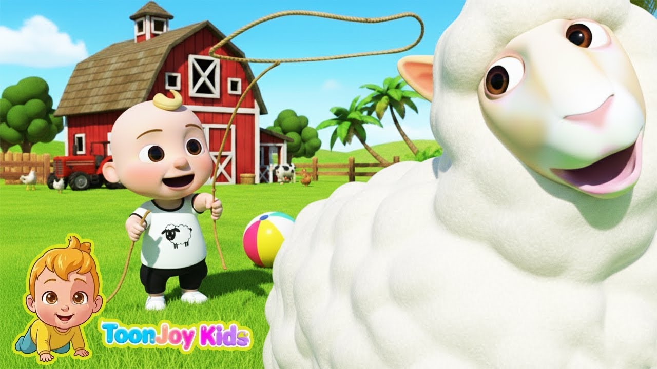 Baa Baa Black Sheep 🐑 | Fun Nursery Rhymes for Kids 🎵 | ToonJoy Kids