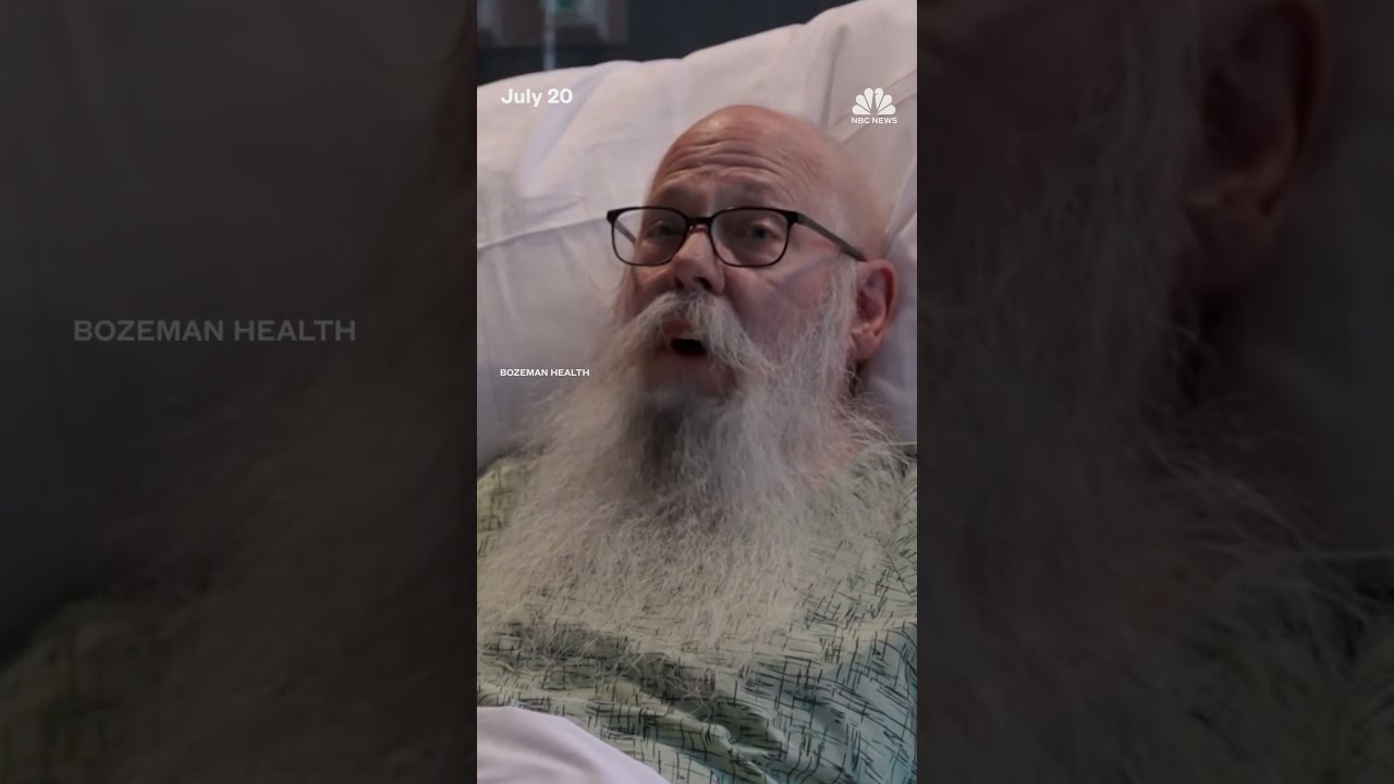 Man tossed by Yellowstone bison speaks out from hospital bed Man tossed by Yellowstone bison speaks out from hospital bed