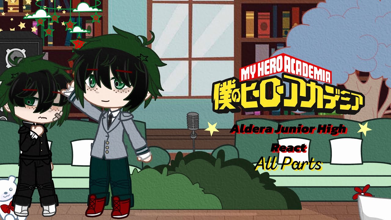 Aldera Junior High Reacts to the future | My Hero Academia | \\ Deku & Bakugou // All Parts