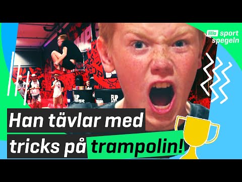 Max tävlar i TRICKS på trampolin i Flipgames!