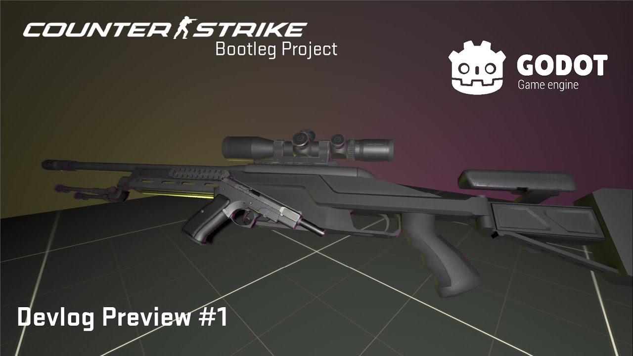 Counter-Strike in Godot 4: Devlog Preview Ep. 1 | "Setting up the Pace"