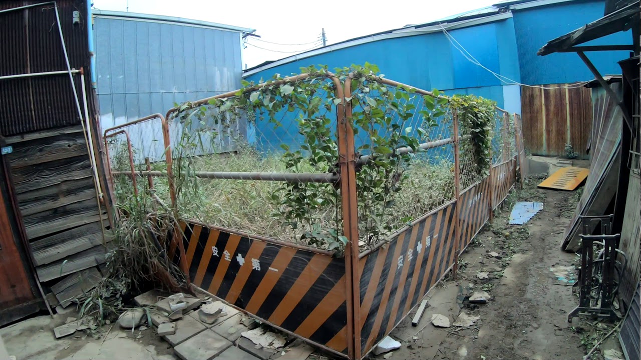 川崎市幸区戸手４丁目　多摩川河川敷の部落