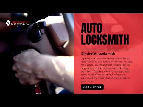 Auto Locksmith Cincinnati Ohio