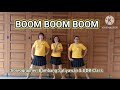 BOOM BOOM BOOM Line Dance/Choreo : Bambang Satiyawan &amp; BDB Class/ Demo by:💃 Cool Ladies