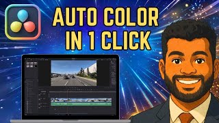 How to Auto Color in DaVinci Resolve (Beginner Tutorial)