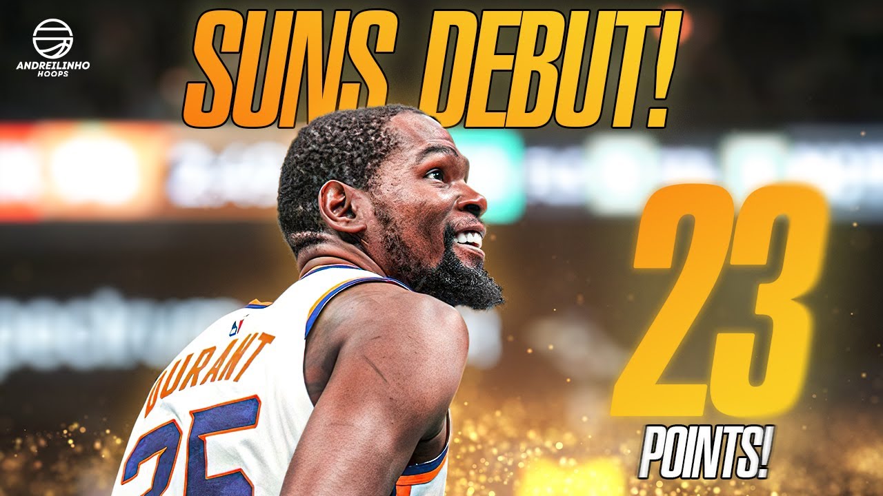 Kevin Durant SUNS DEBUT vs Hornets! ● 23 POINTS! ● 01.03.23 ● 1080P 60 FPS