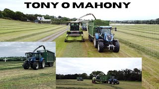 Tony O Mahony Picking Up Silage