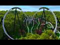 FaceOff Back-Row POV | Duelling Multi-Launch Roller Coaster with High Five Element | NoLimits 2