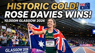 Rose Davies Wins HISTORIC 10,000m Gold! | 2026 Commonwealth Games Glasgow screenshot 3
