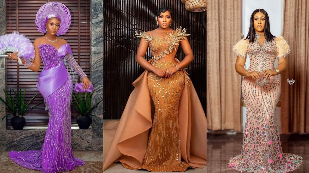 Nigerian Fashion Styles Dresses Women | Women African Dresses Nigerian  Weddings - Africa Clothing - Aliexpress