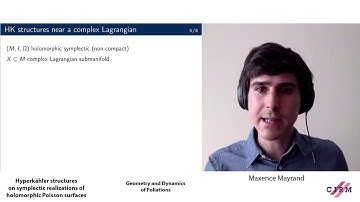 Maxence Mayrand: Hyperkähler structures on symplectic realizations of holomorphic Poisson surfaces