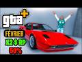 GTA+ Février : Nouvelle Grotti, Bonus et Plus! 🚗