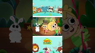 Let's Move it Like Animals! 🐵🐯 Animals Song #shorts #kidssong #abclearningclub
