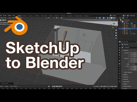 Blender import SketchUp
