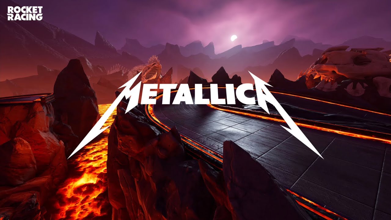 Fortnite X Metallica Thrash Mountain (Rocket Racing)