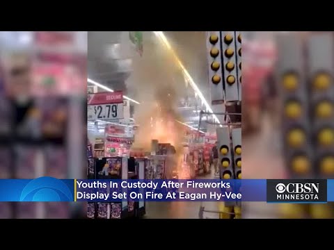 VIDEO: Youths In Custody After Fireworks Display Ignited At Eagan Hy-Vee
